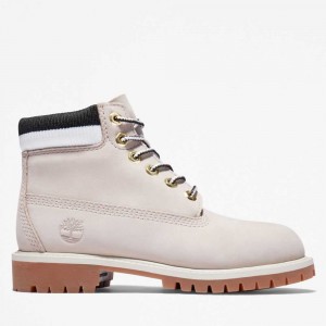 Timberland Premium 6 Inch Bej Deschis Negrii | SN-TBL46598