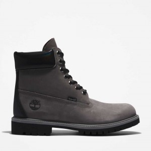 Timberland Premium 6 Inch Gri Inchis | SN-TBL45823